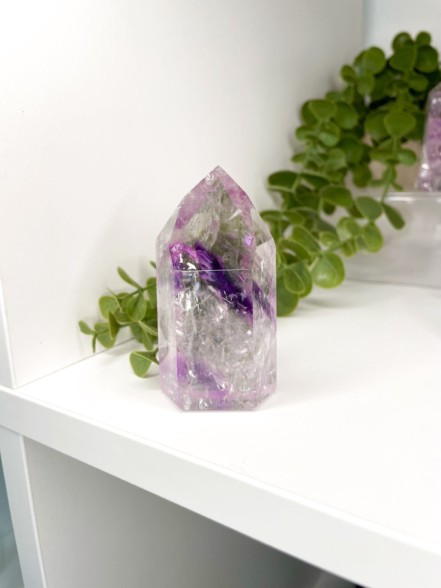 HQ Brazilian Phantom Amethyst Tower