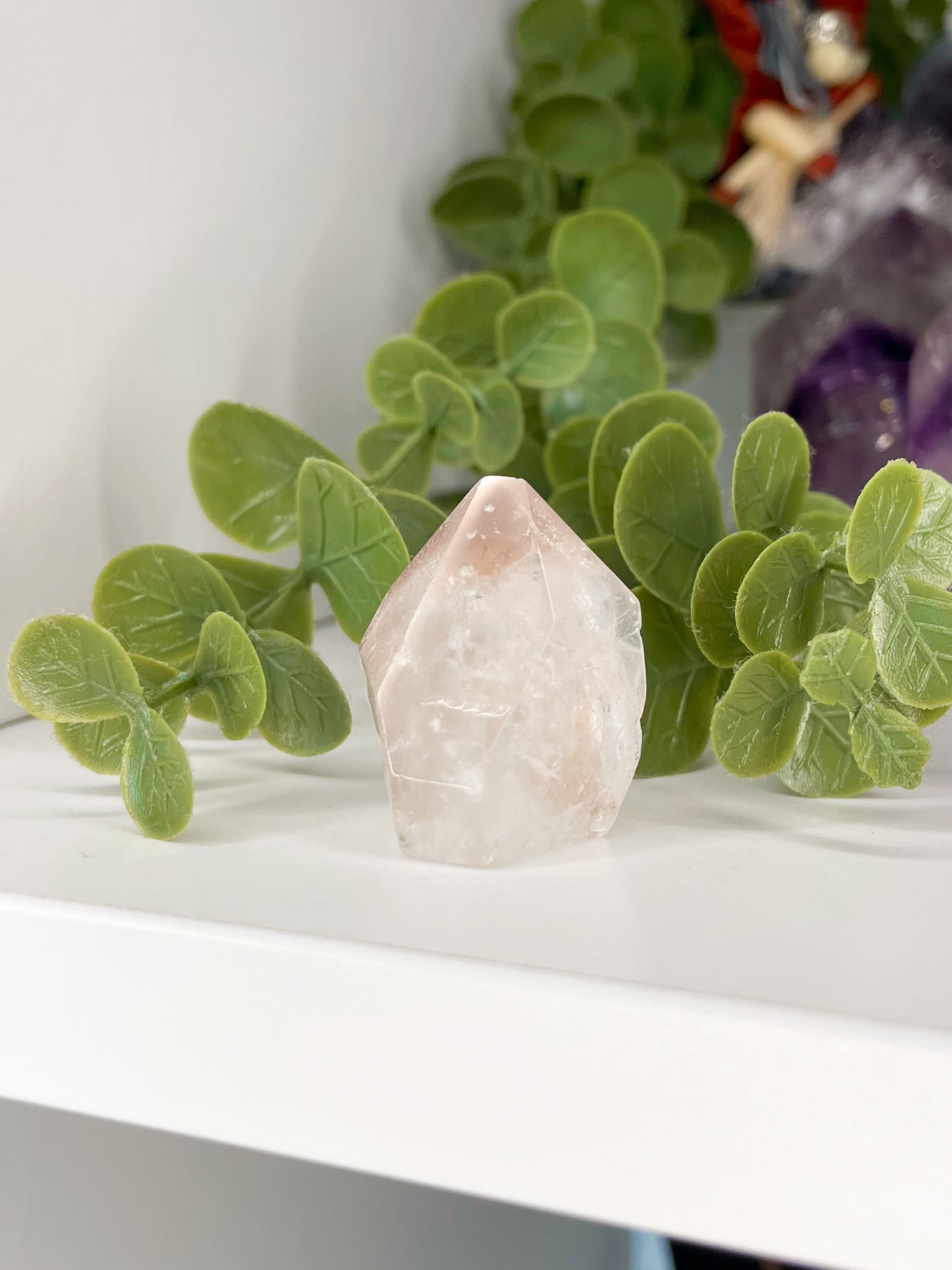 Pink Lithium Mini Tumbled Towers