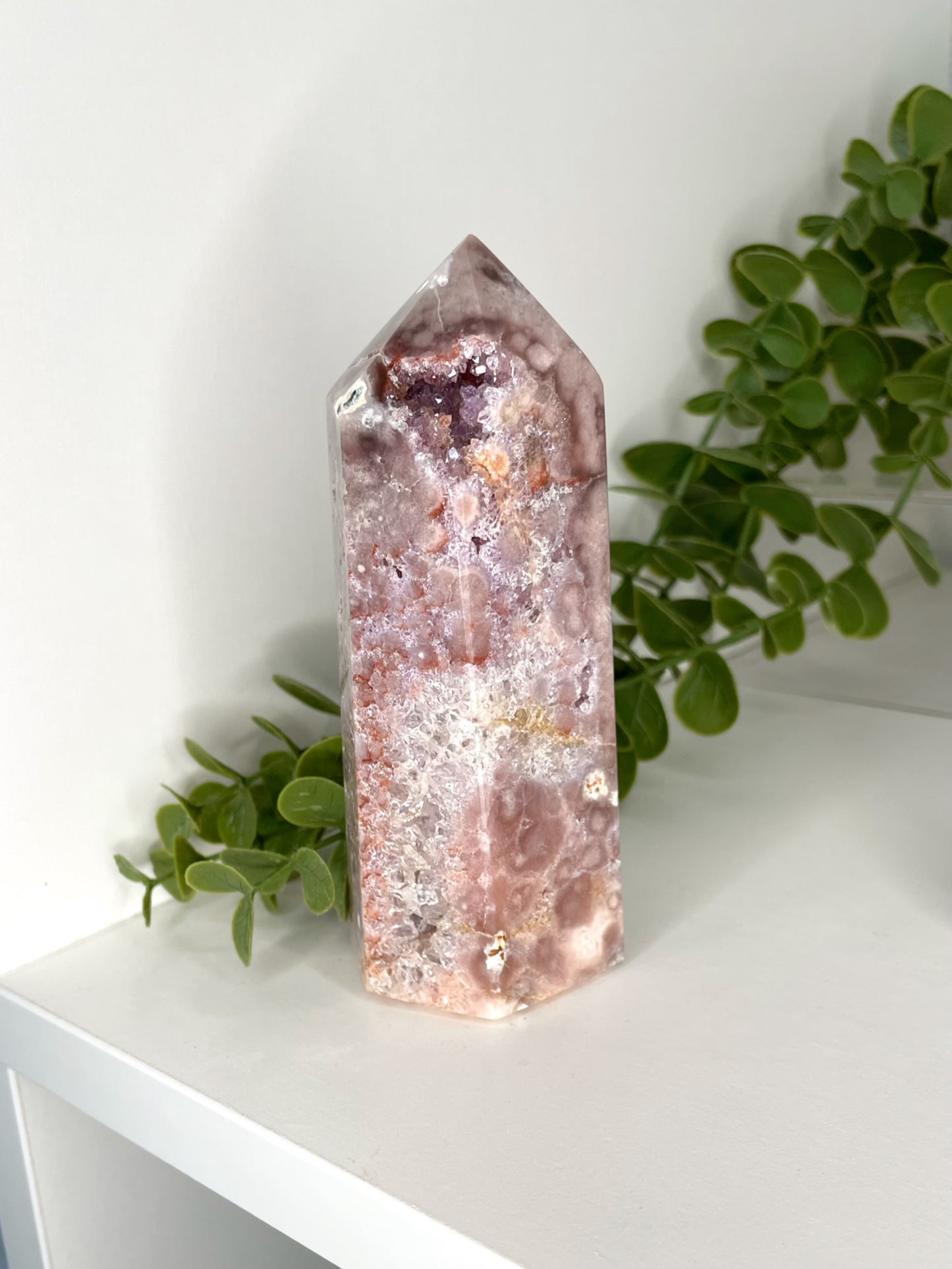 HQ Brazilian Pink Amethyst Tower 355g