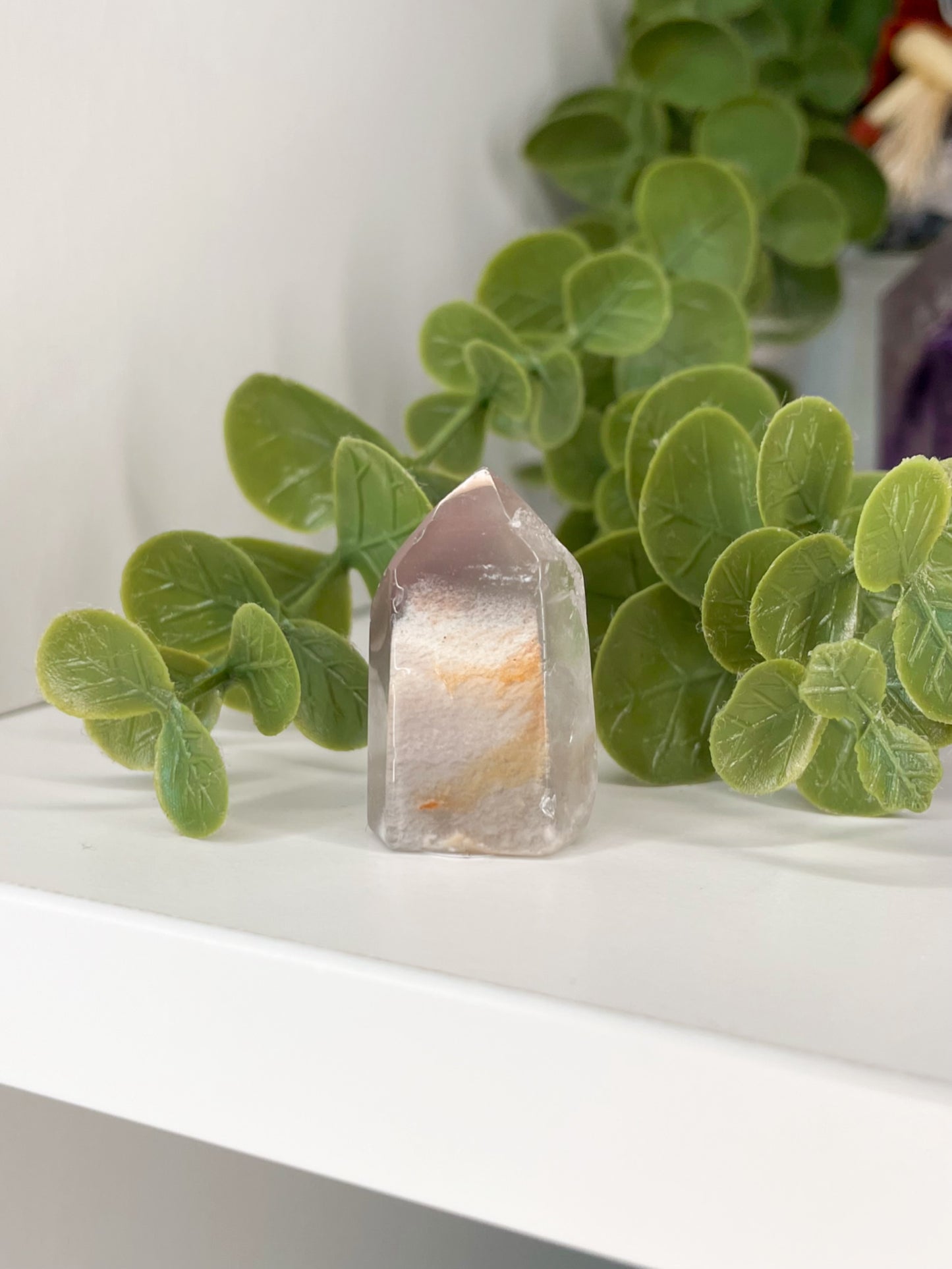 Pink Lithium Mini Tumbled Towers
