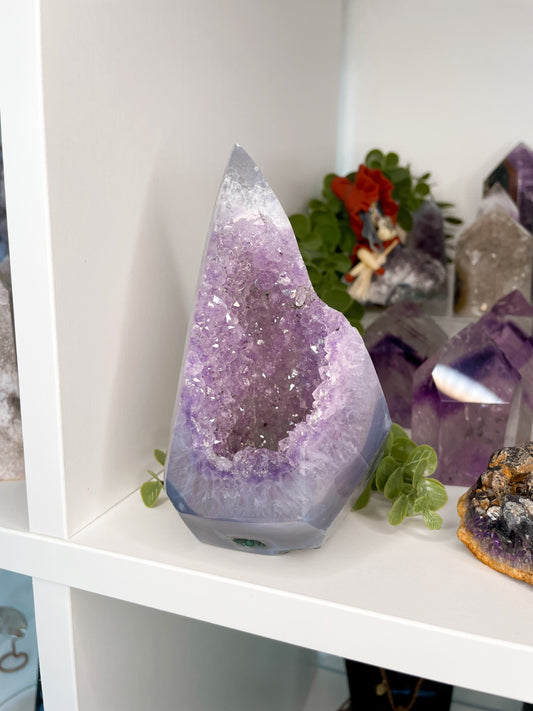 Brazilian Amethyst Diamond Head