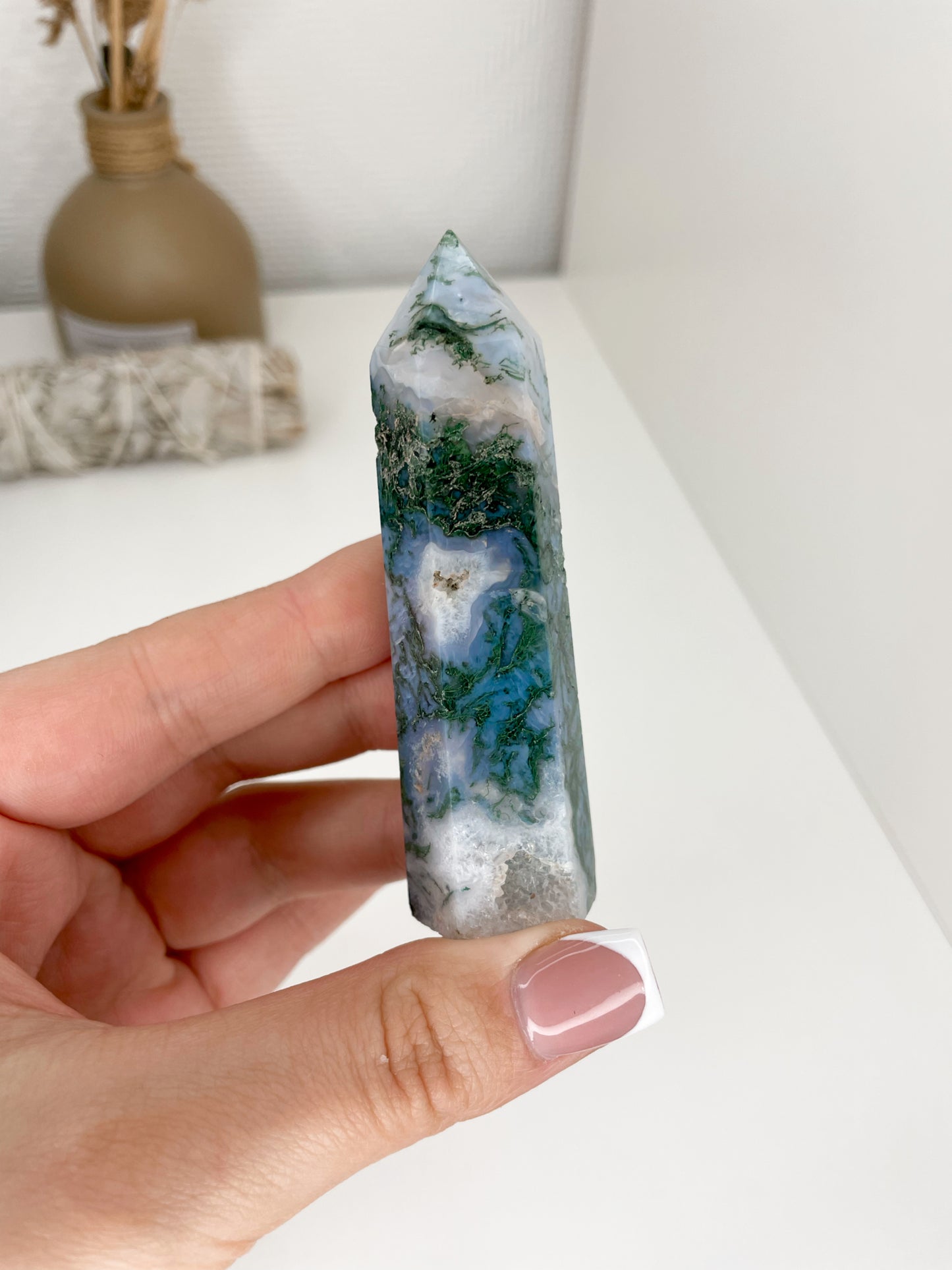 Moss Agate Towers