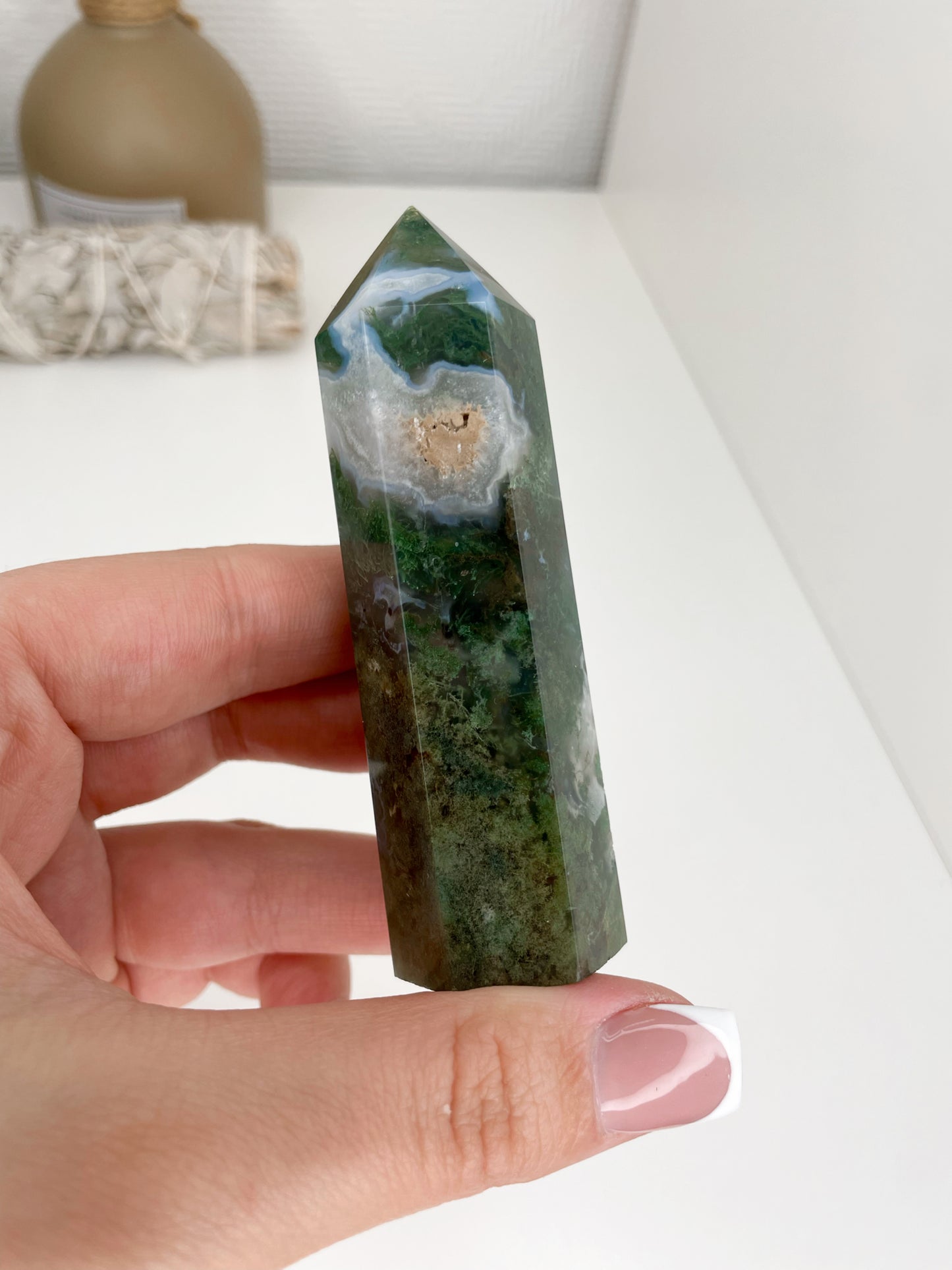 Moss Agate Towers