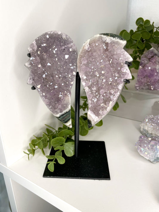 Brazilian Amethyst wings S/M