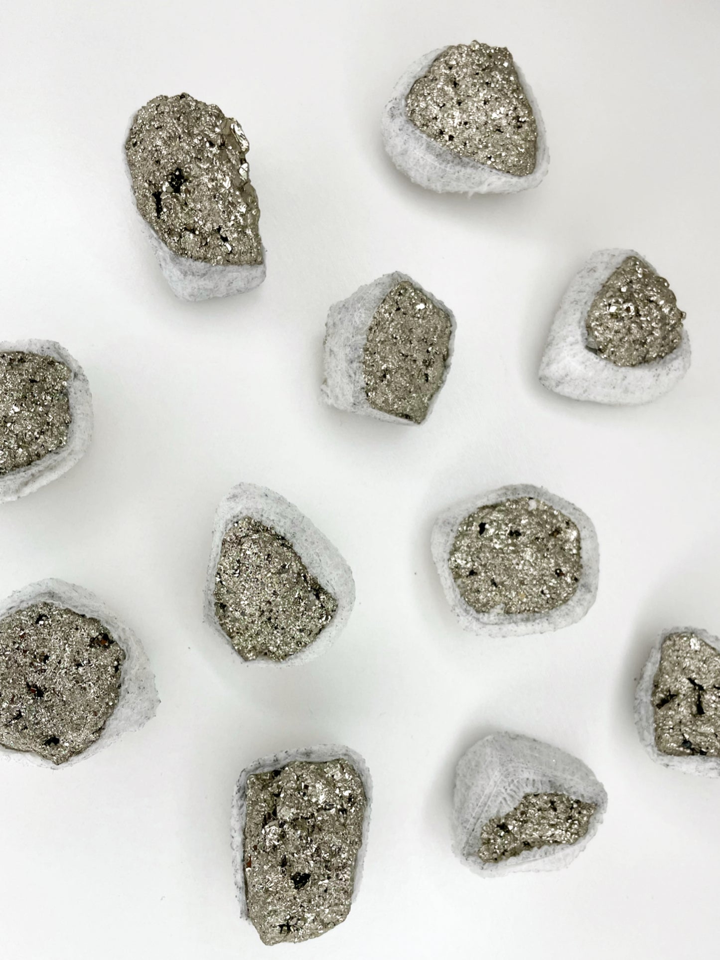 Small Pyrite Clusters