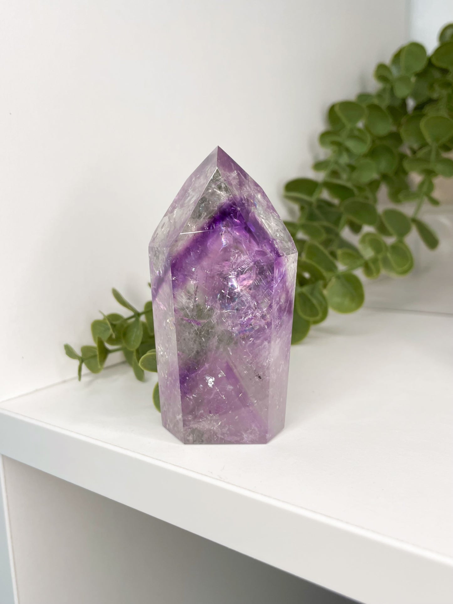 HQ Brazilian Phantom Amethyst Tower