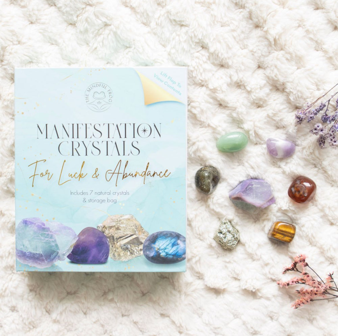 Manifestion Crystals For Luck & Abundance
