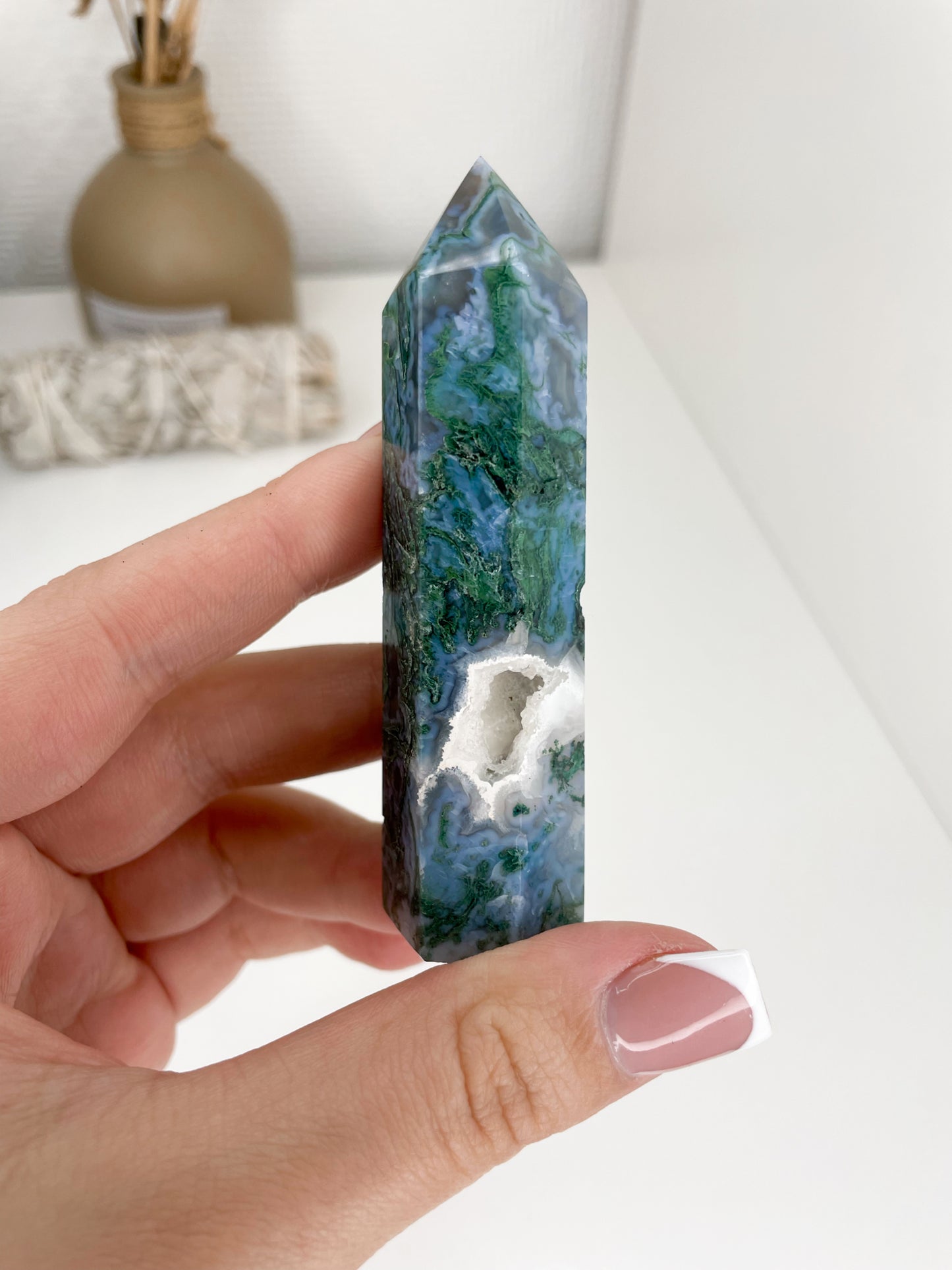 Moss Agate Towers