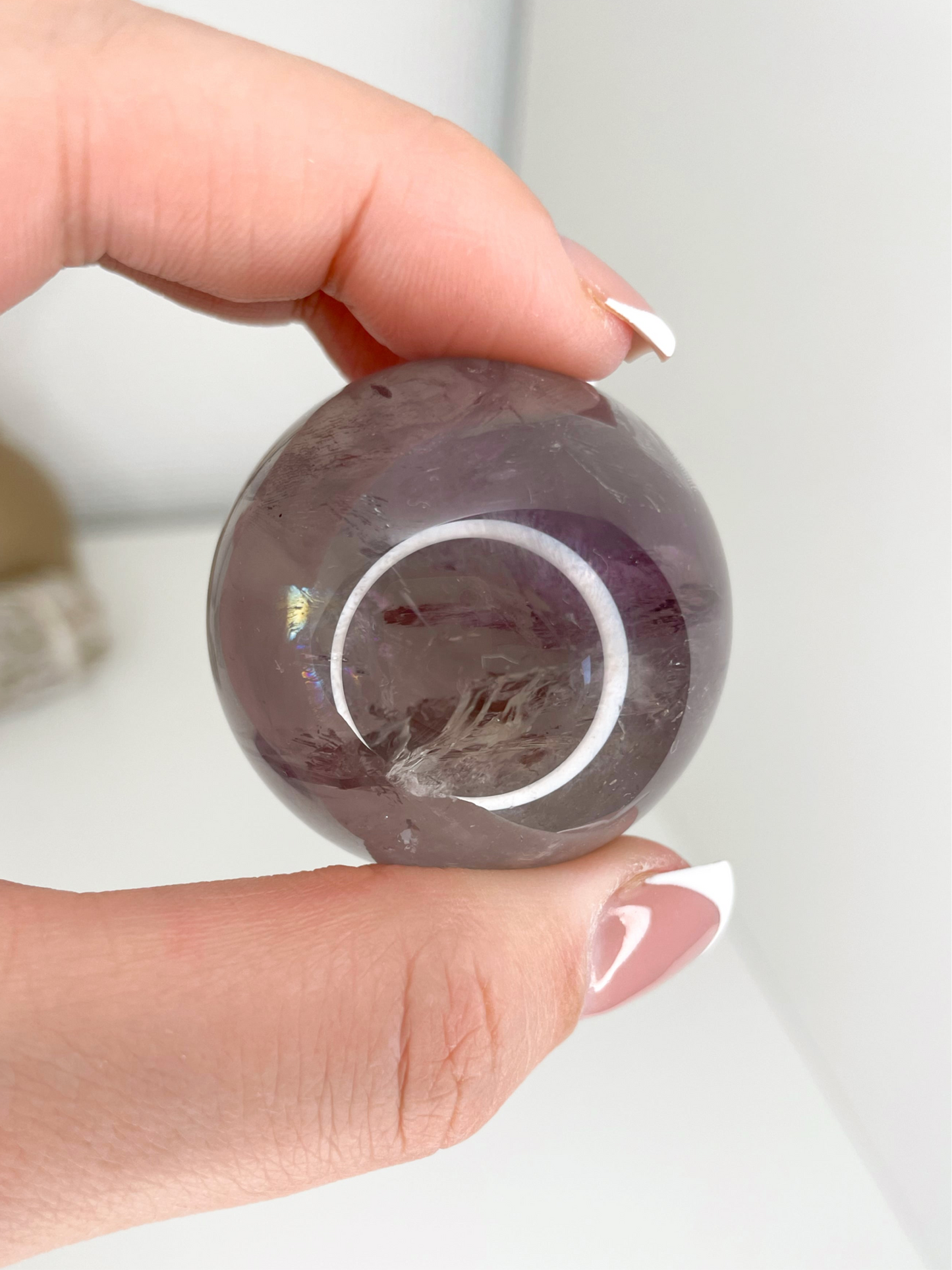 God’s Finger Print Amethyst Sphere’s