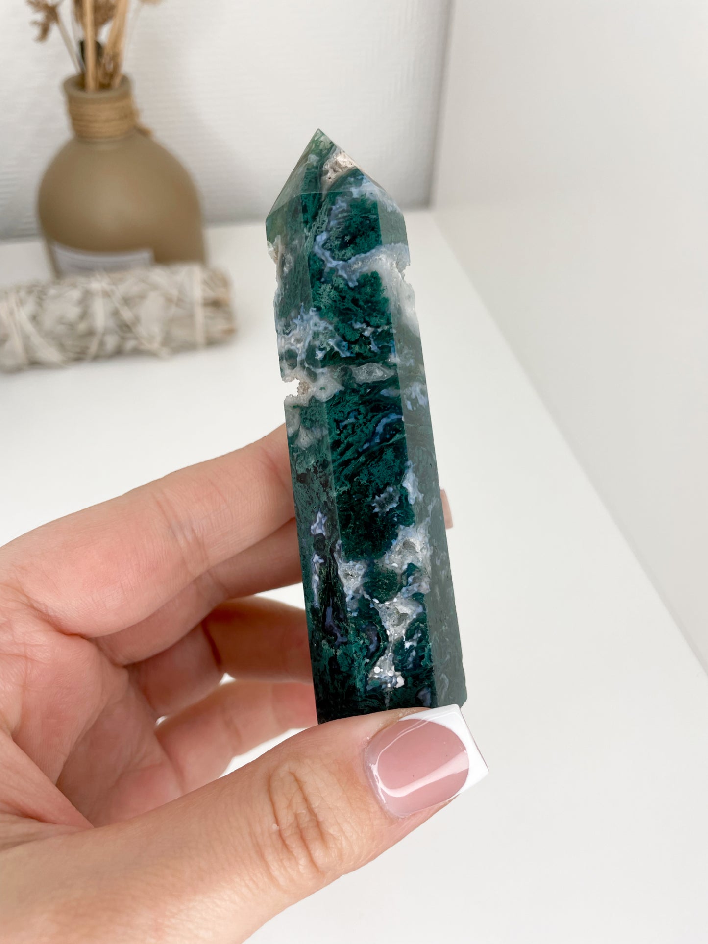 Moss Agate Towers