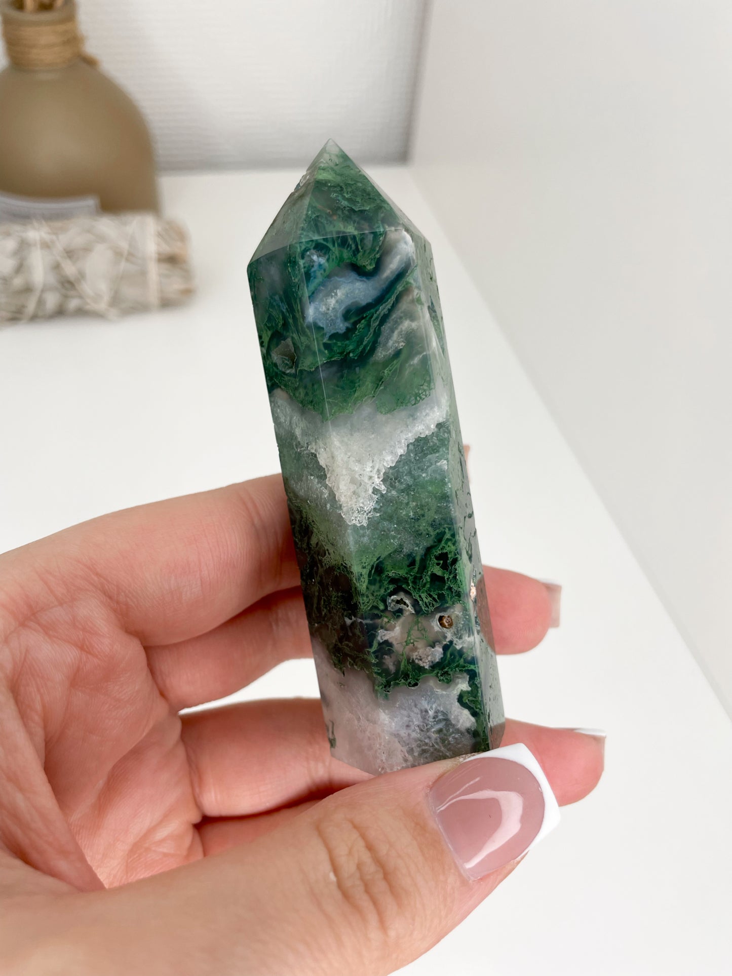 Moss Agate Towers