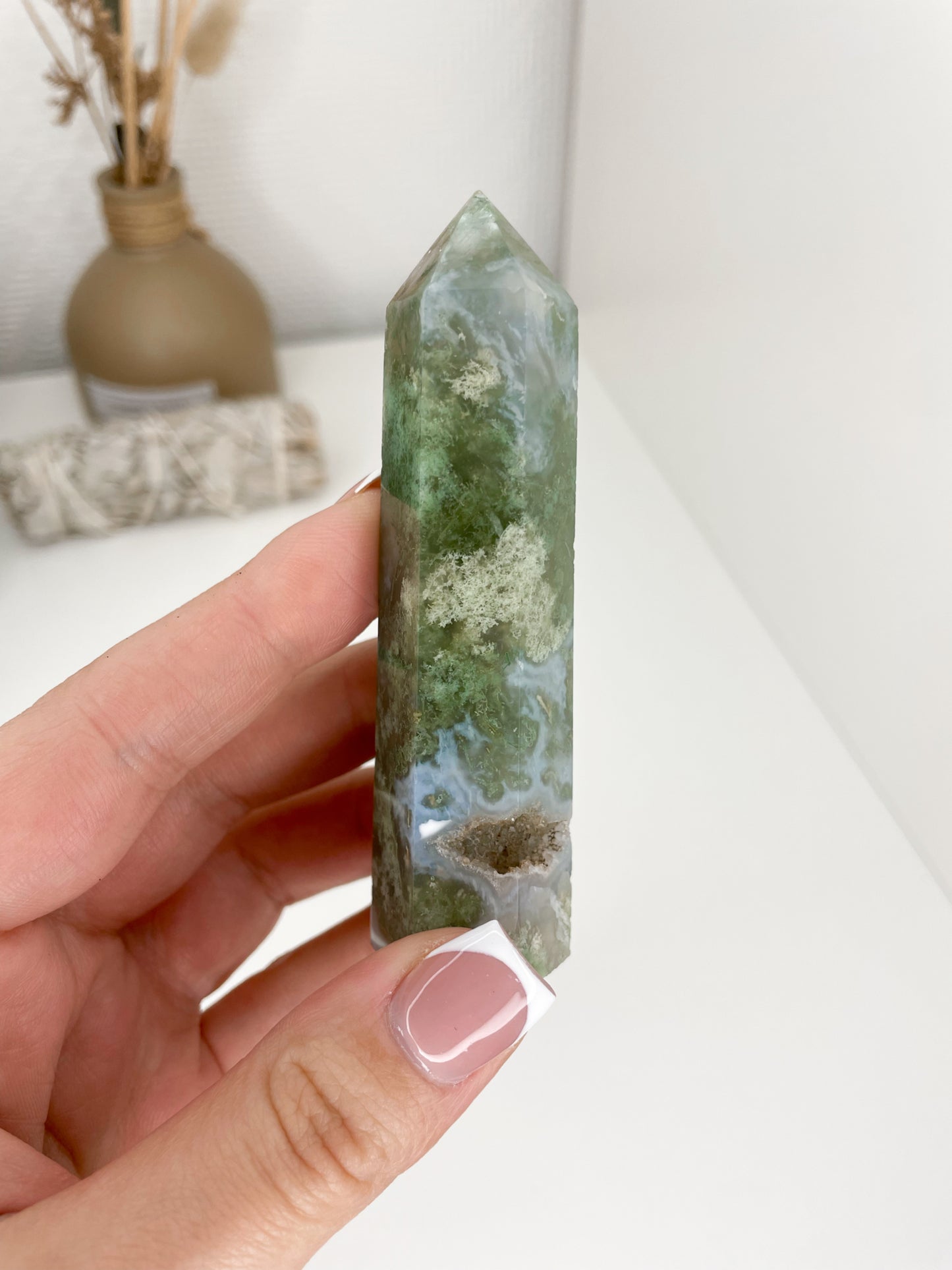 Moss Agate Towers