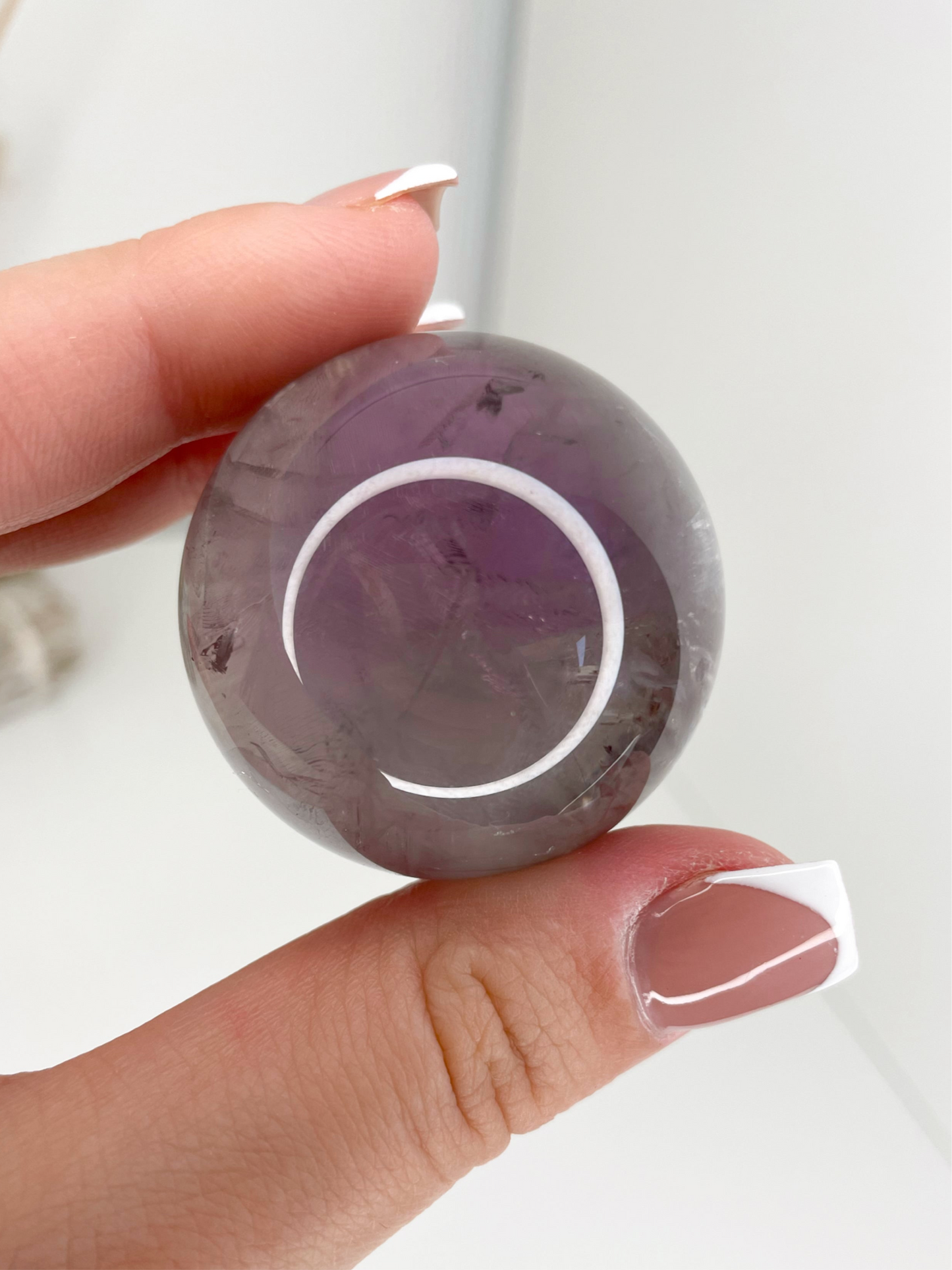 God’s Finger Print Amethyst Sphere’s