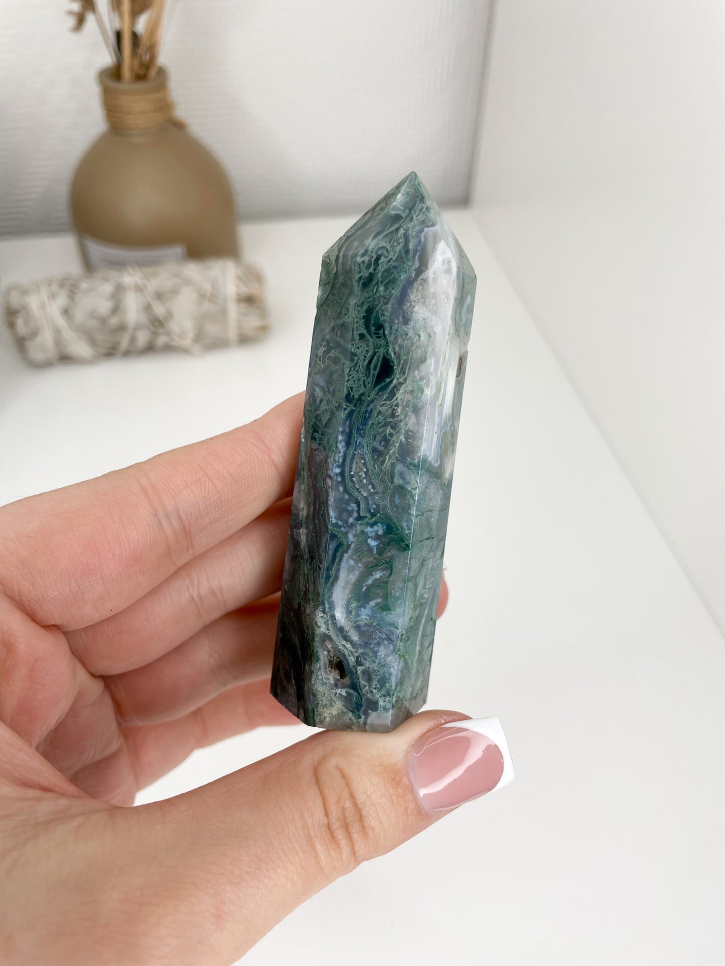 Moss Agate Towers