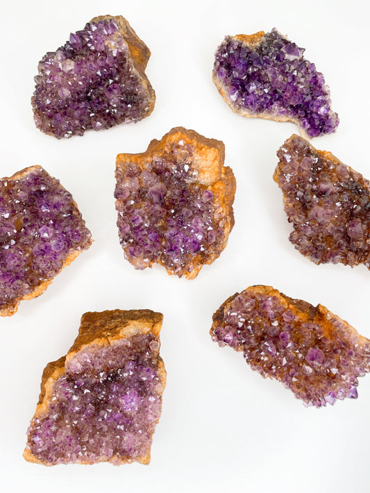 Medium Amethyst Clusters From Kwaggafontein