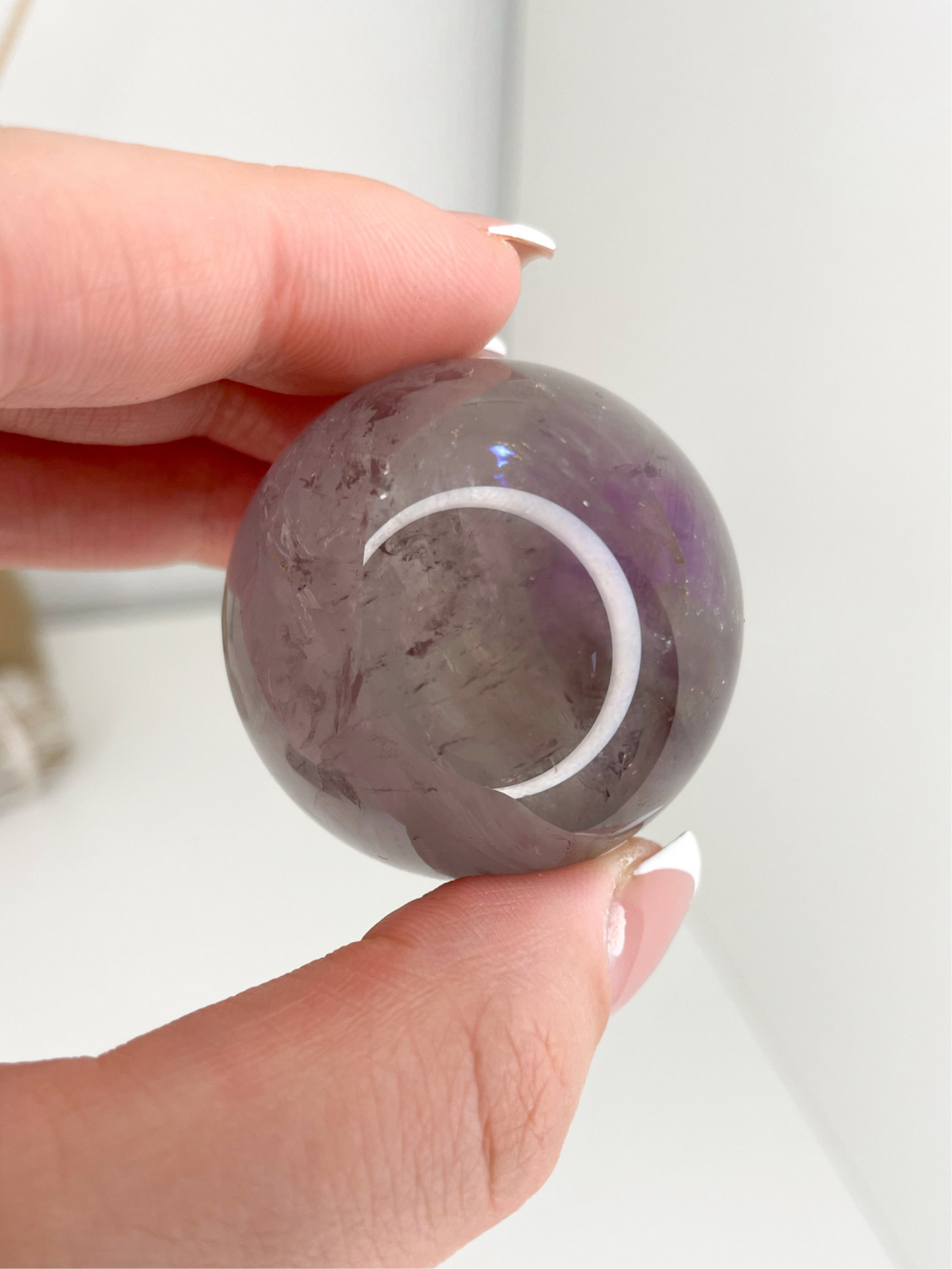 God’s Finger Print Amethyst Sphere’s