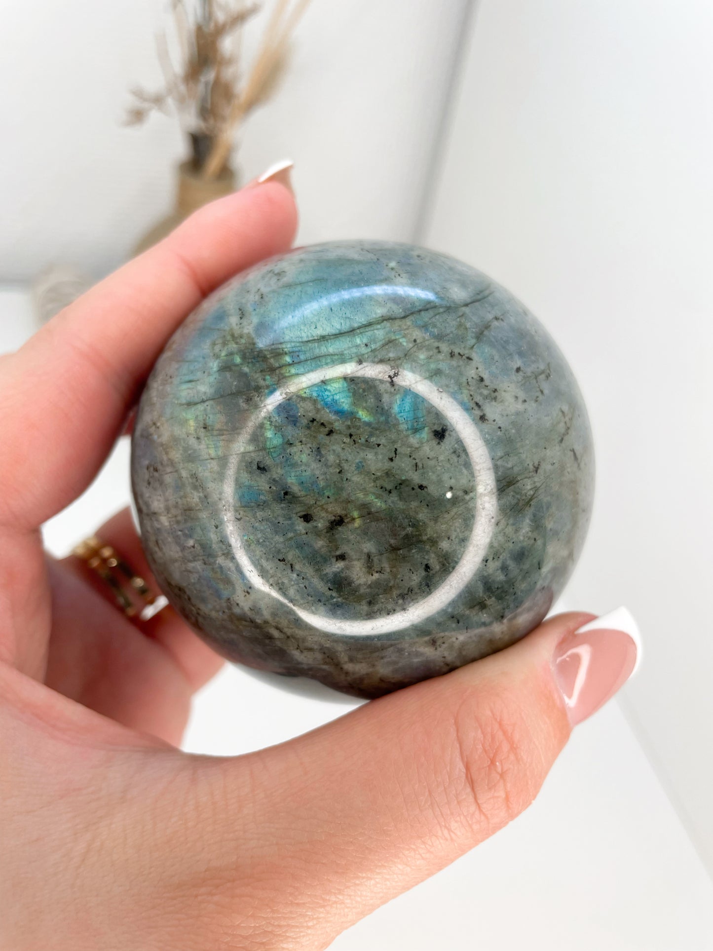 Labradorite Large Sphere 479g