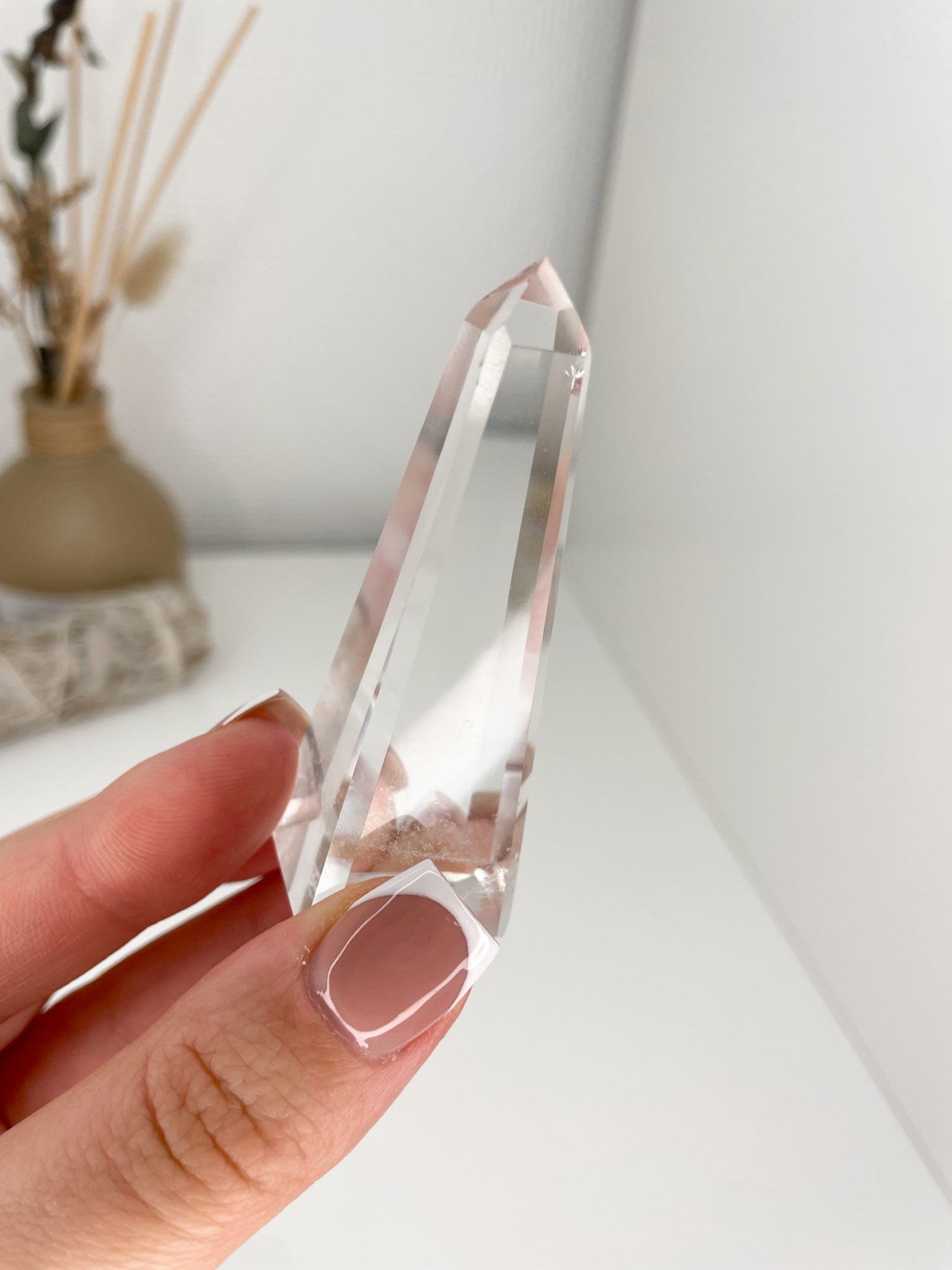 Brazilian Clear Quartz Obeliske