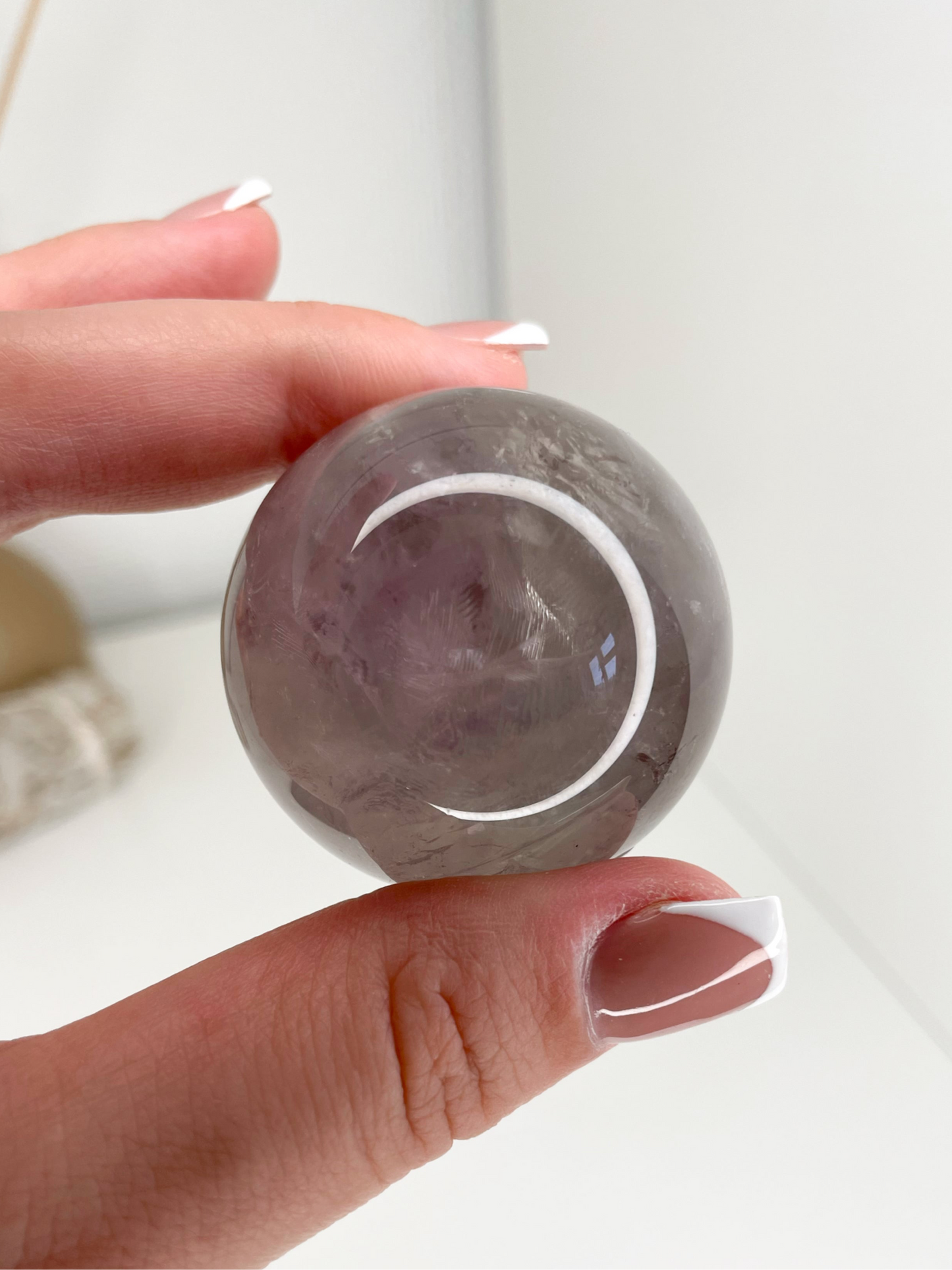 God’s Finger Print Amethyst Sphere’s