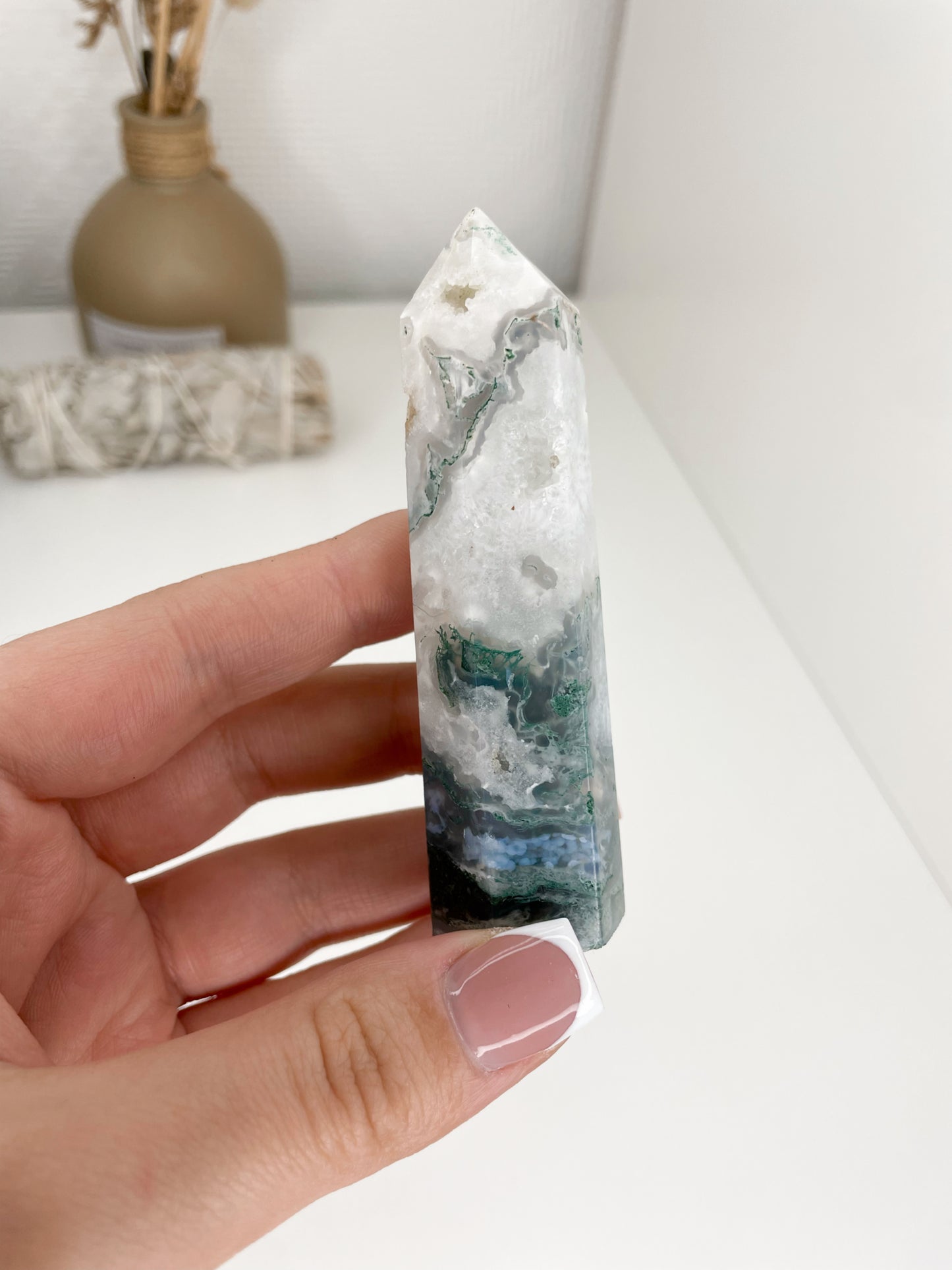 Moss Agate Towers