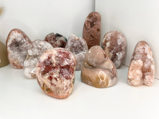 Brazilian Pink Amethyst Freeform’s