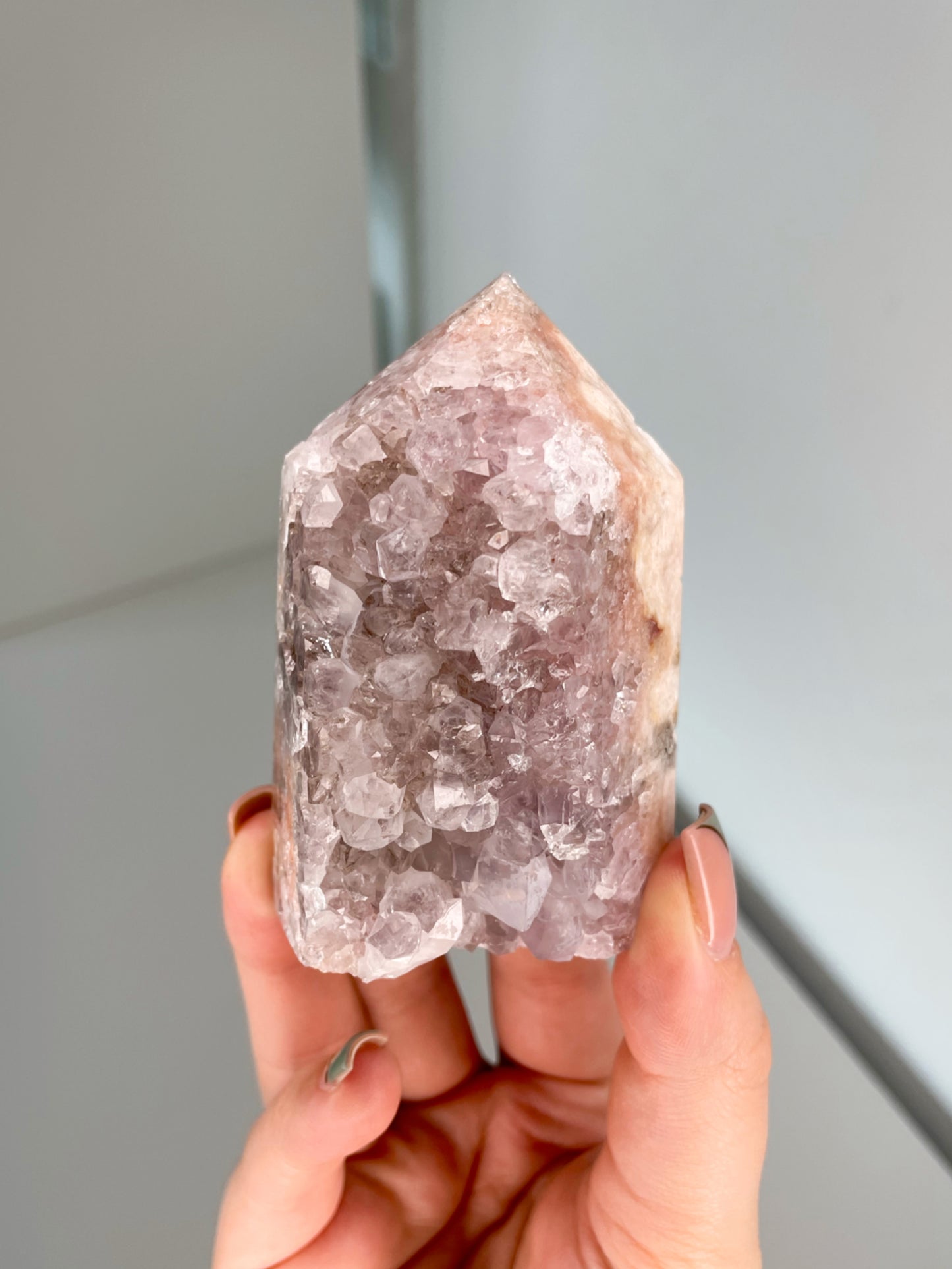 Brazilian Pink Amethyst Tower